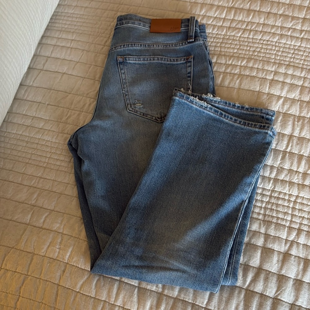 JCrew Demi boot crop jeans